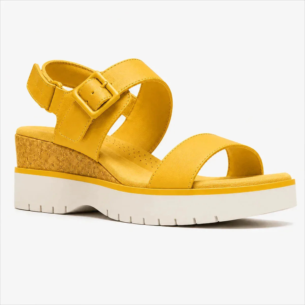 Women's Support & Soft Adjustable Leather Sandals – Comfortable All-Day Wear