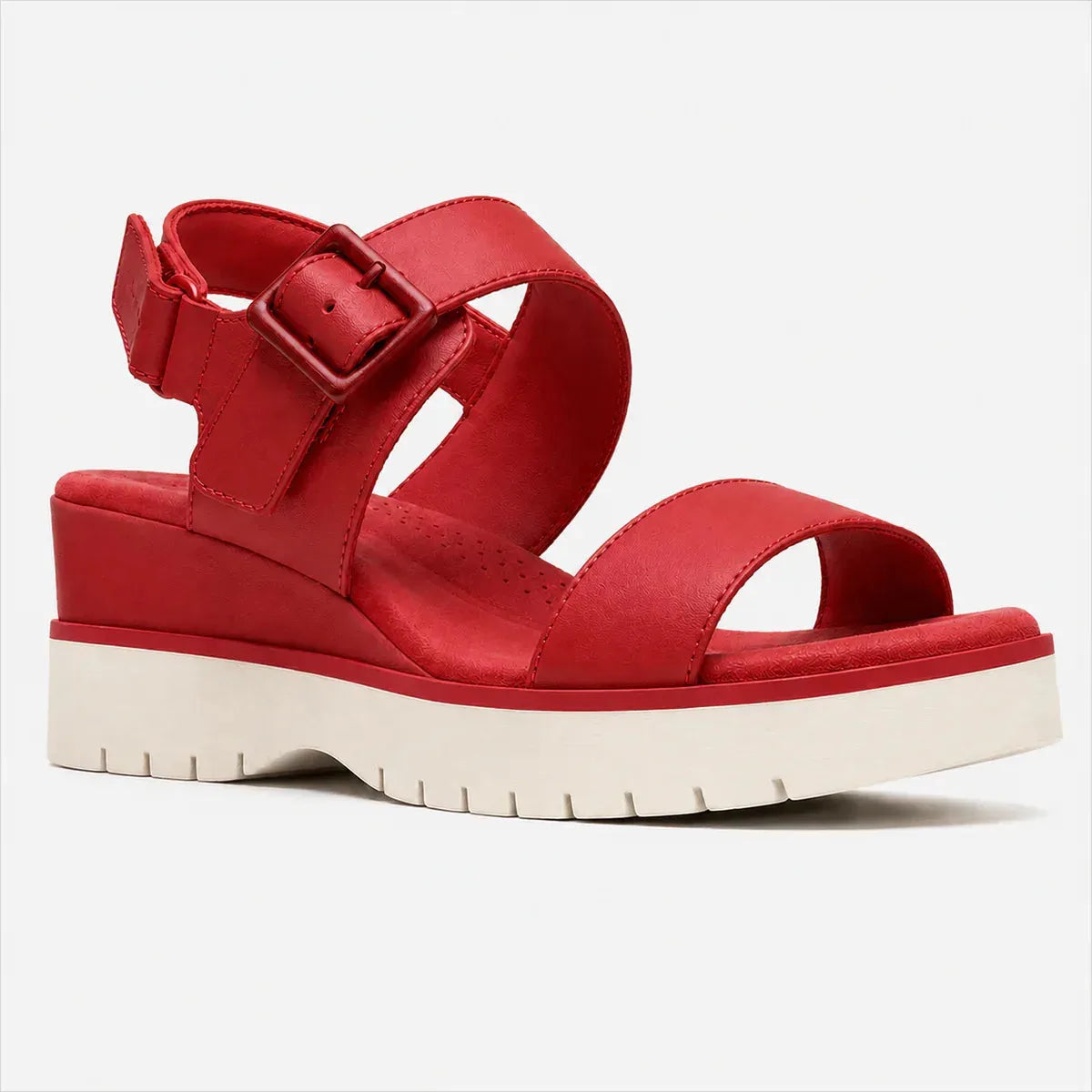 Women's Support & Soft Adjustable Leather Sandals – Comfortable All-Day Wear